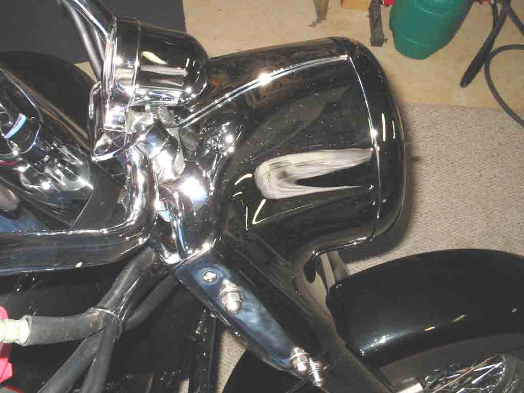 HarleyDavidson Headlight Nacelle Mod 2001 Kawasaki Vulcan 1500 Classic FI